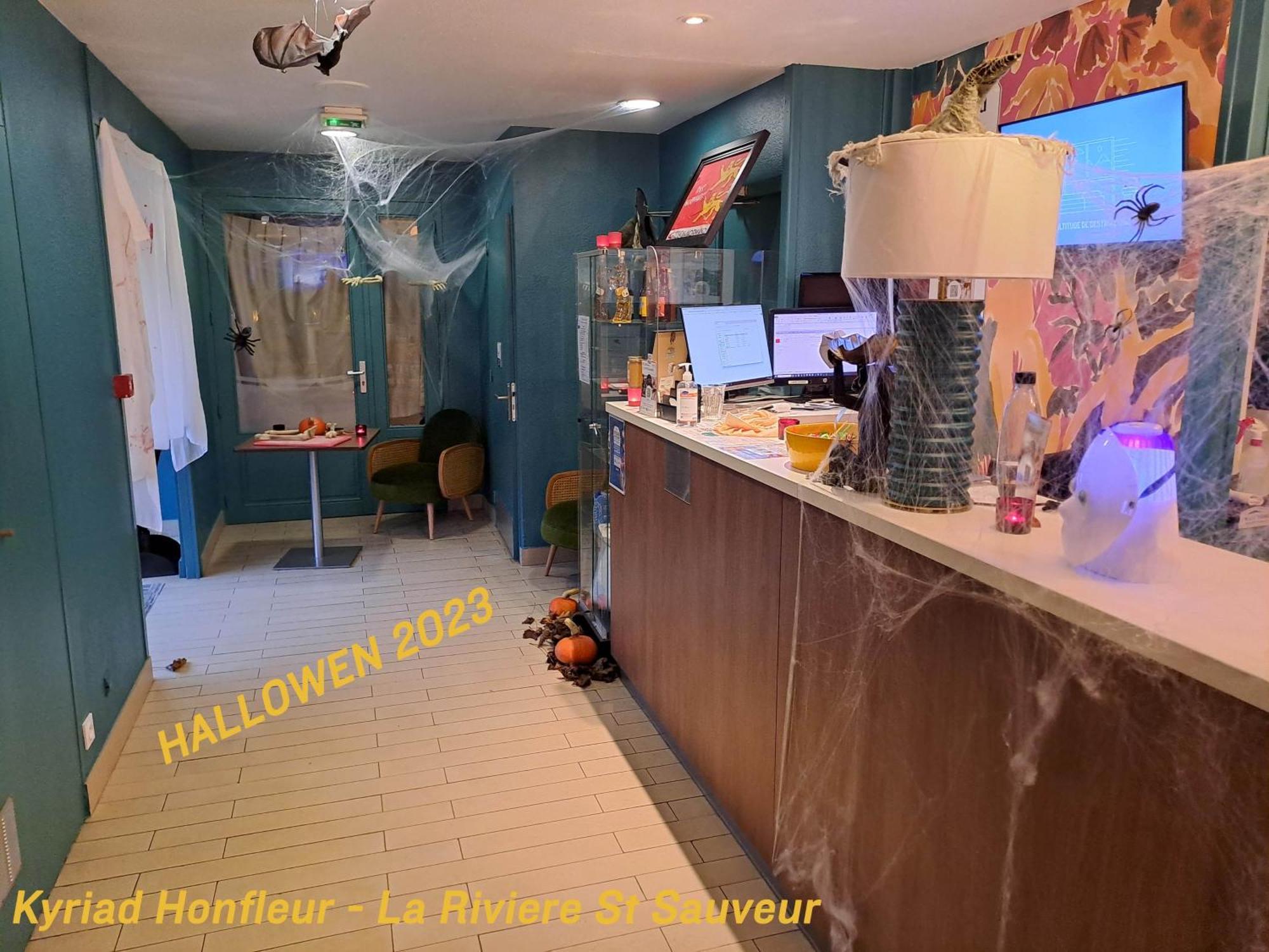 Kyriad Honfleur - La Riviere Saint Sauveur מראה חיצוני תמונה