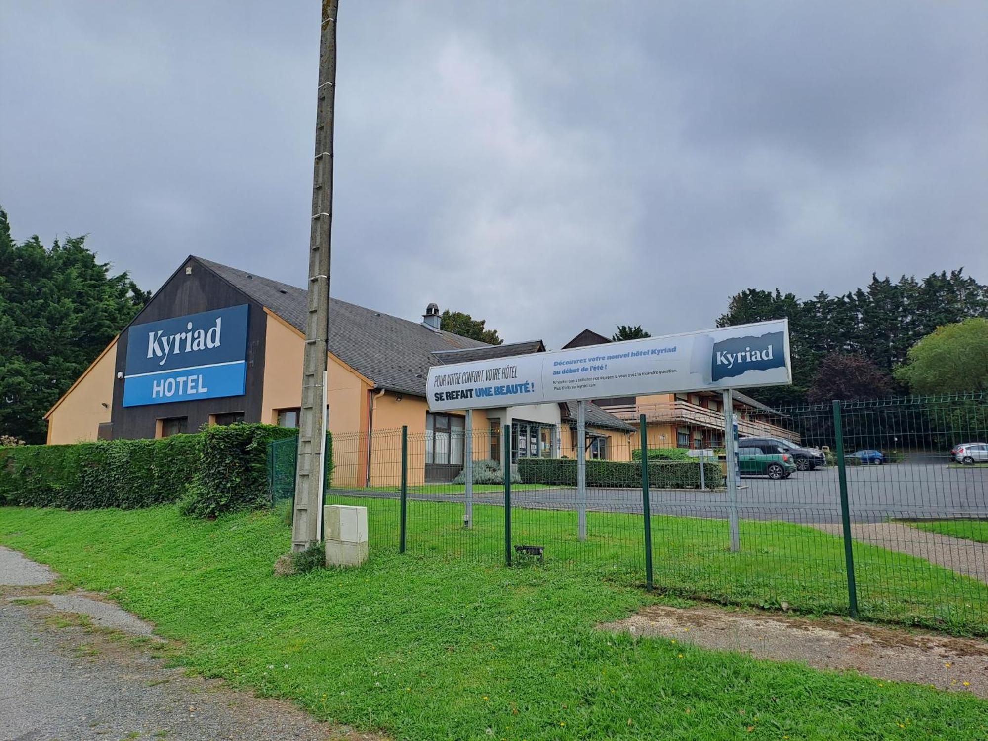 Kyriad Honfleur - La Riviere Saint Sauveur מראה חיצוני תמונה